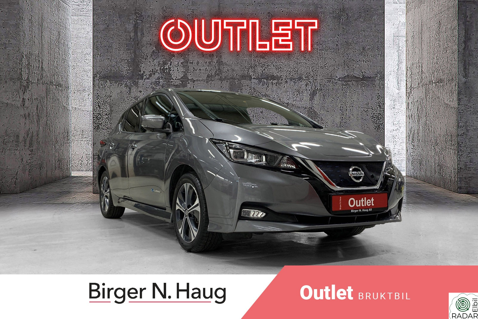 NISSAN Leaf 40kWh 40kWh Tekna /TOPPUTGAVE/NY SERVICE/LAV KM/