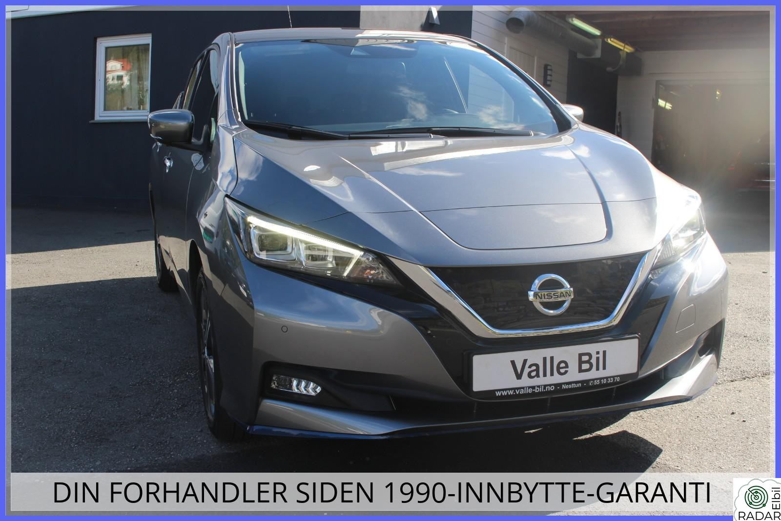 NISSAN Leaf 62kWh 62 kWh/Navi/360 Kamera/ACC/LED/XENON/DAB+/1 Års Garanti