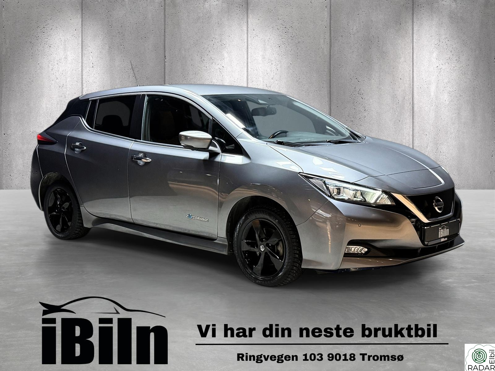 NISSAN Leaf 62kWh 62kWh Tekna 396 km, Skinn, 360-kamera, Rattvarme++