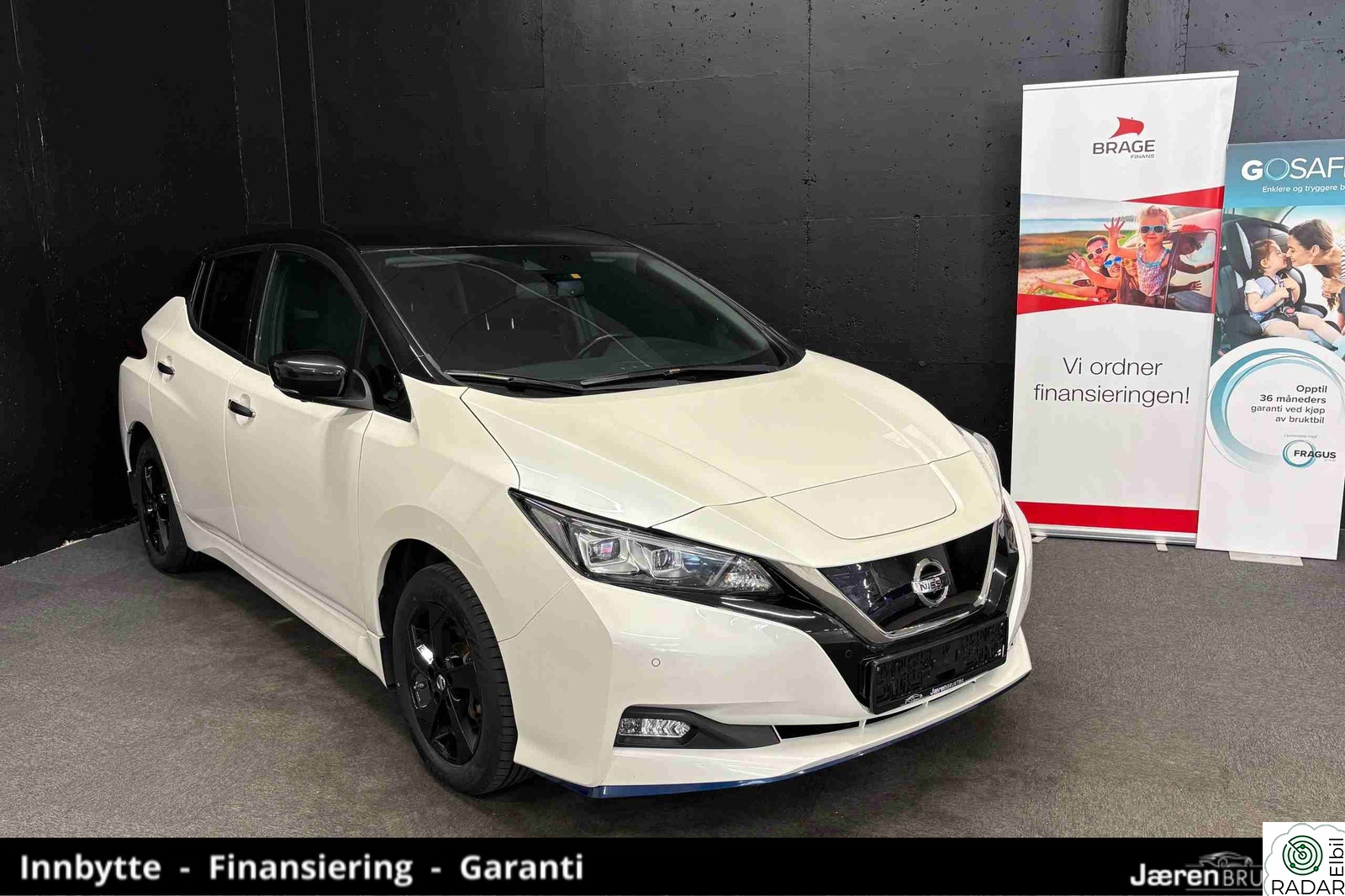 NISSAN Leaf 62kWh 62Kwh ACC DAB+ 360 Navi PDC LaneAssist Norsk 93SOH++
