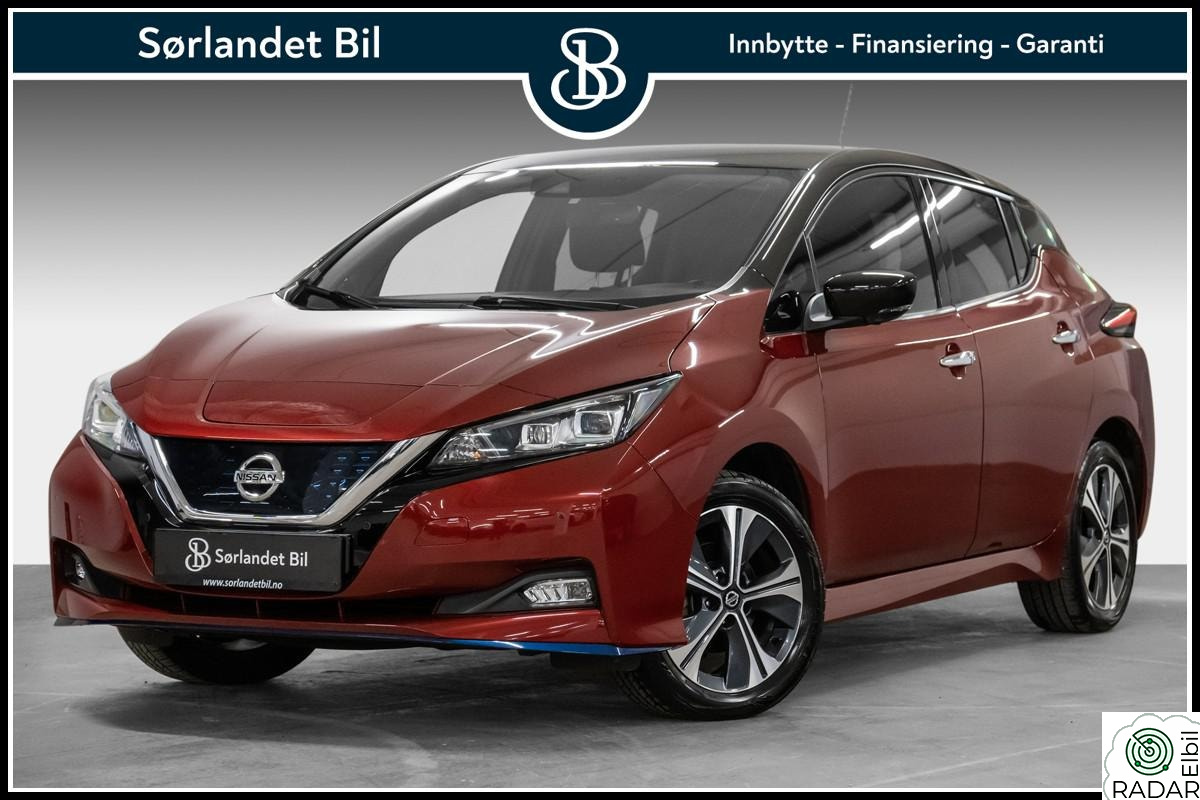 NISSAN Leaf 62kWh 62KWH / 360° KAMERA / RATTVARME / ACC / NAVI / DAB+