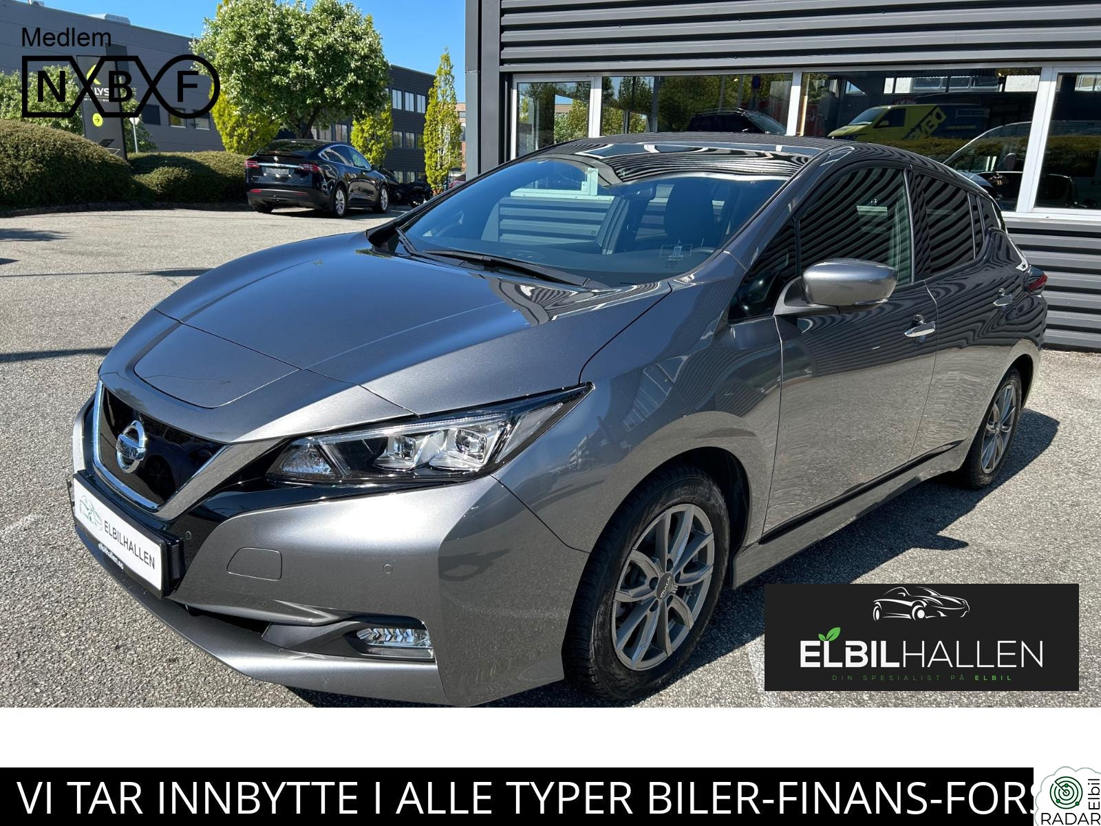 NISSAN Leaf 40kWh 40kWh/KUN 28.100KM/CONNECTA/KAMERA/NAVI/APPLE/INNBYTTE+