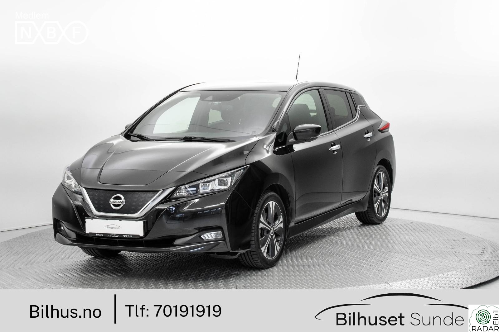 NISSAN Leaf 40kWh 40kWh N-Connecta,360,Navi,Rattvarme,DAB,ACC+++
