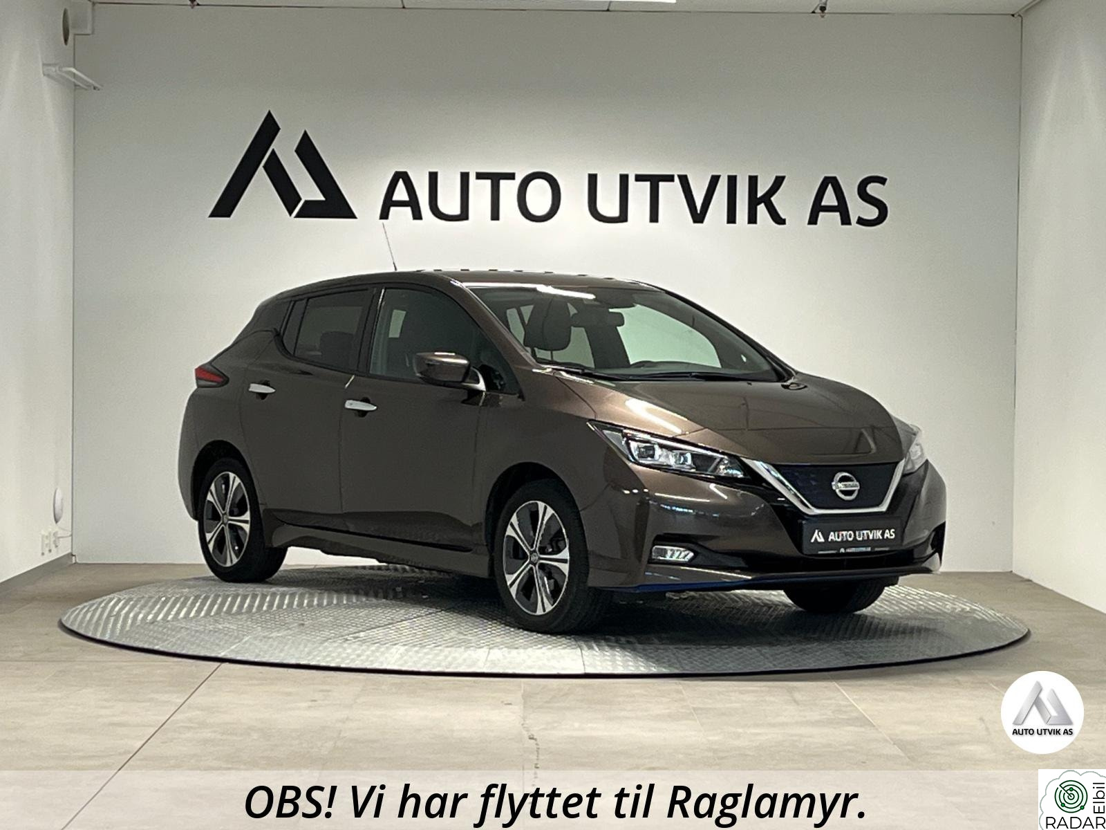 NISSAN Leaf 62kWh 62kWh / Delskinn / 360 Kamera / Navi / DAB+