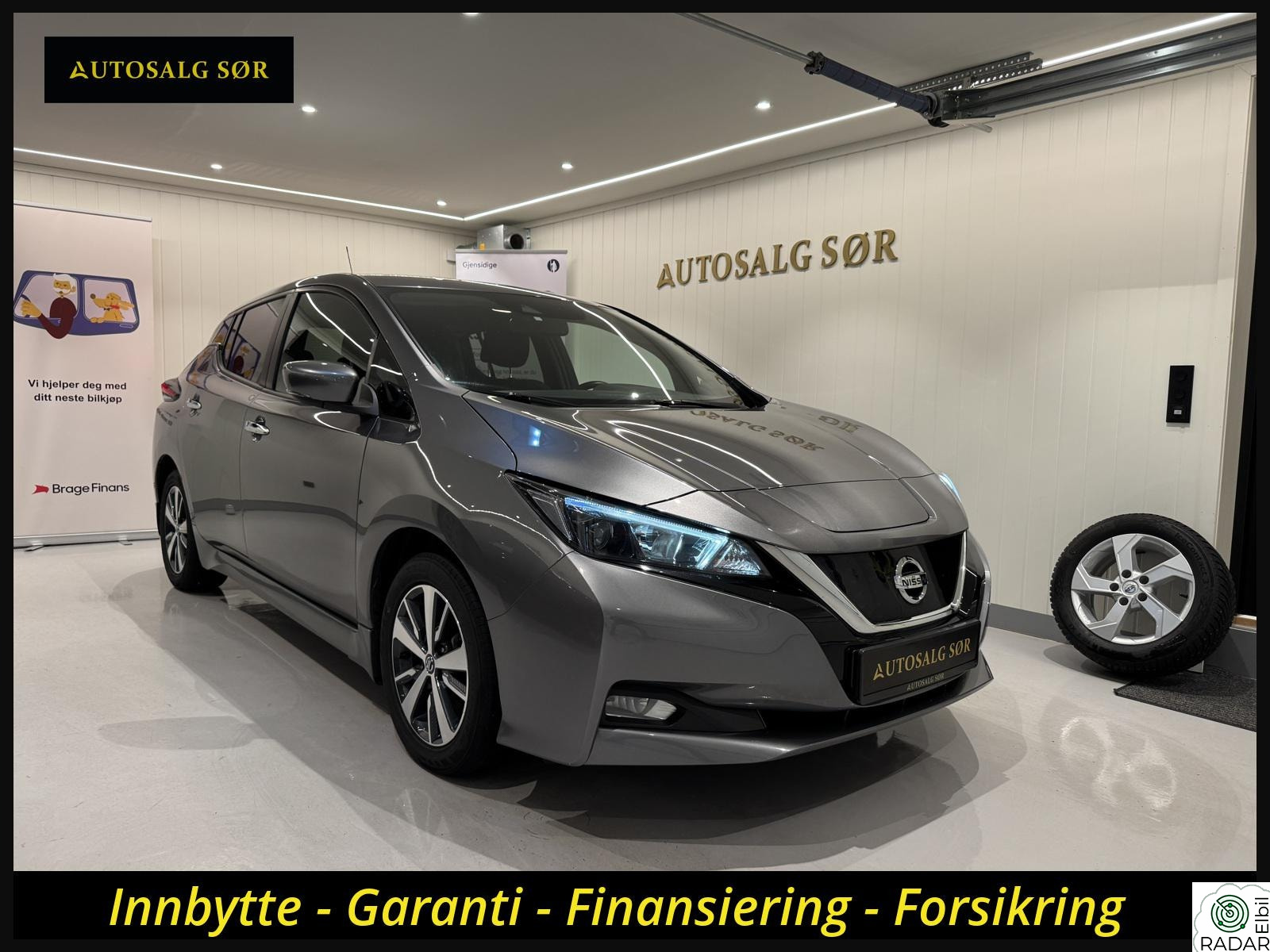 NISSAN Leaf 40kWh 40kWh Connecta/Hurtiglader/CarPlay/Pumpe/Navi/Keyless++