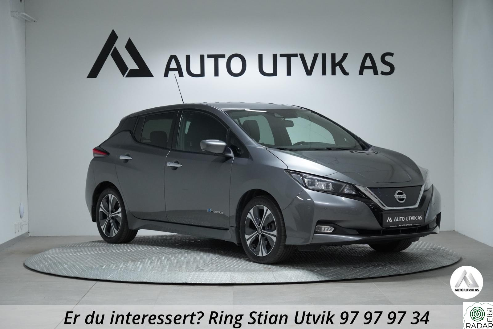 NISSAN Leaf 40kWh TEKNA/1 EIER/40kWh/270KM/NAVI/BOSE/360KAM/NY SERVICE