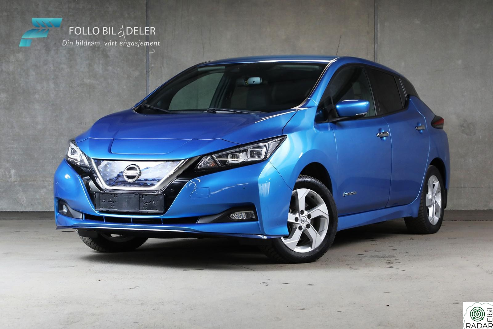 NISSAN Leaf 62kWh 62kWh,TEKNA,EU OK TIL 12.2026,SKINN,CRUISE,RATTVARMER++