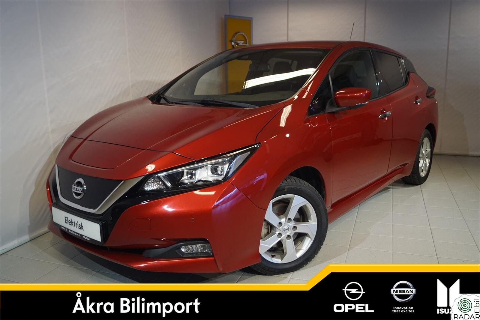 NISSAN Leaf 40kWh N-Connecta 40 kWh |Lav km!|360-kamera|Navi|Delskinn|+++