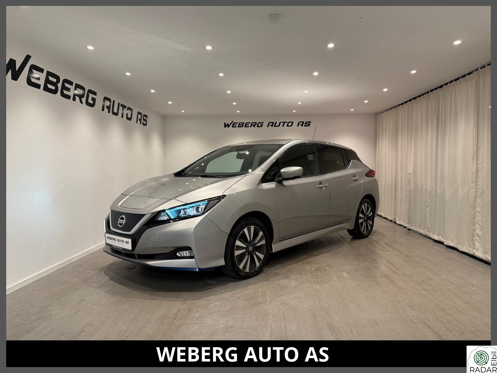 NISSAN Leaf 62kWh 62kWh/385KM/N-CONNECTA/ACC/360KAM/RATTVARME/LED/BT/DAB