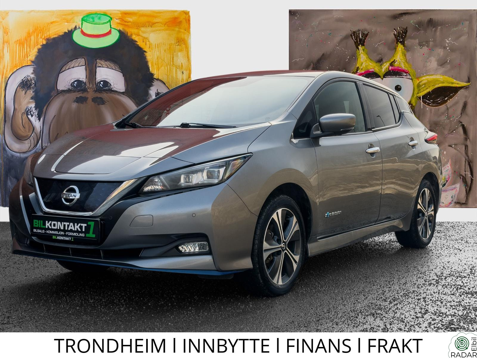 NISSAN Leaf 62kWh 62kWh I TEKNA I BOSE I 360 I VARMEPUMPE ACC I PROPILOT