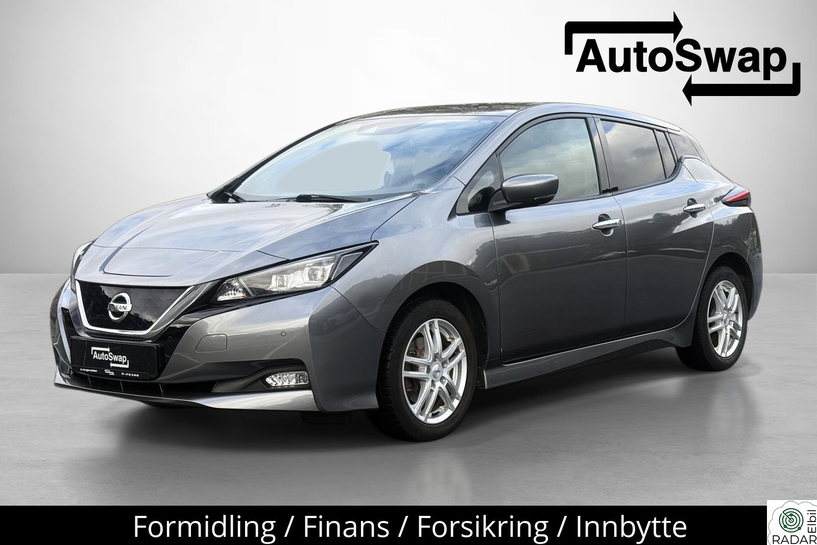 NISSAN Leaf 40kWh 40kWh Norsk/LED/AdaptivCruise/270km/Kamera/Velholdt/S+V