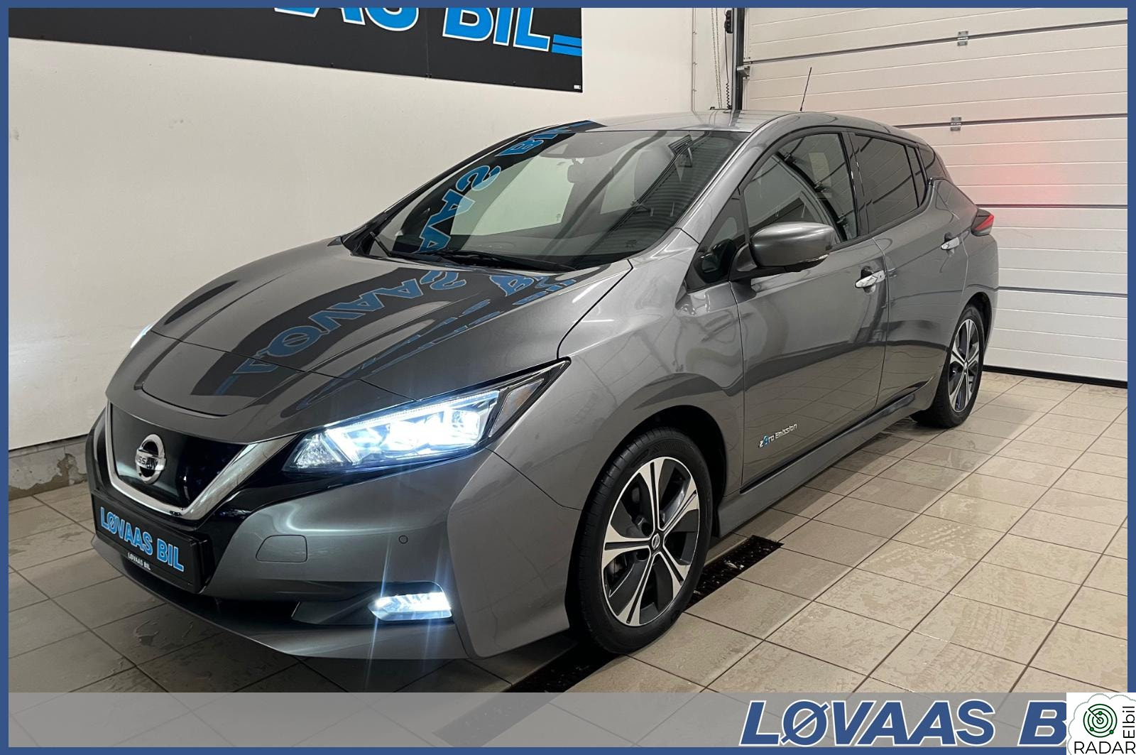 NISSAN Leaf 40kWh 40kWh tekna topp utgaven, nu Eu og service inkludert