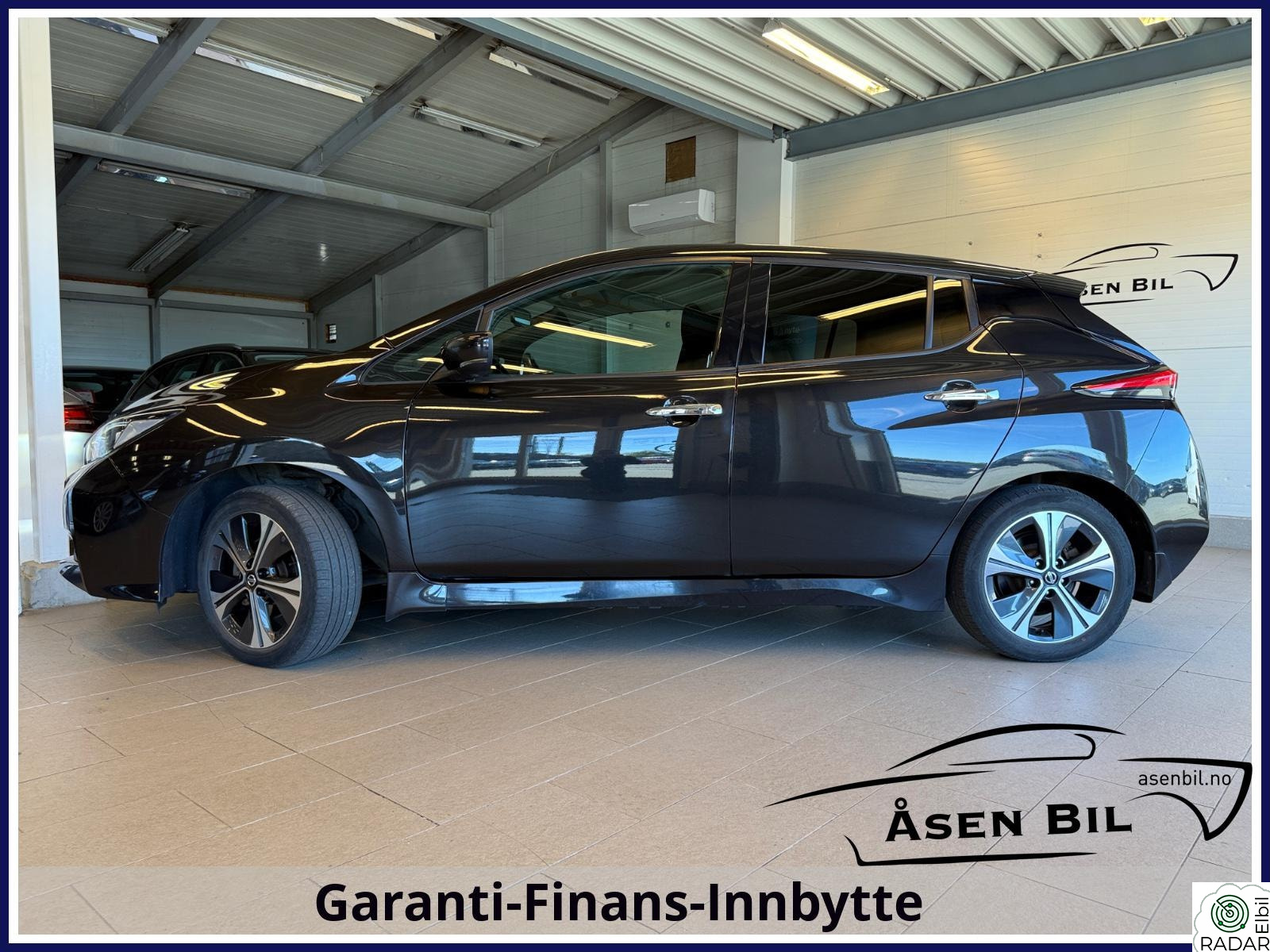 NISSAN Leaf 62kWh 62kWh-385KM/WLTP*ACC*360-KAM*P.SENSOR*LED*RATTVARME*BT+