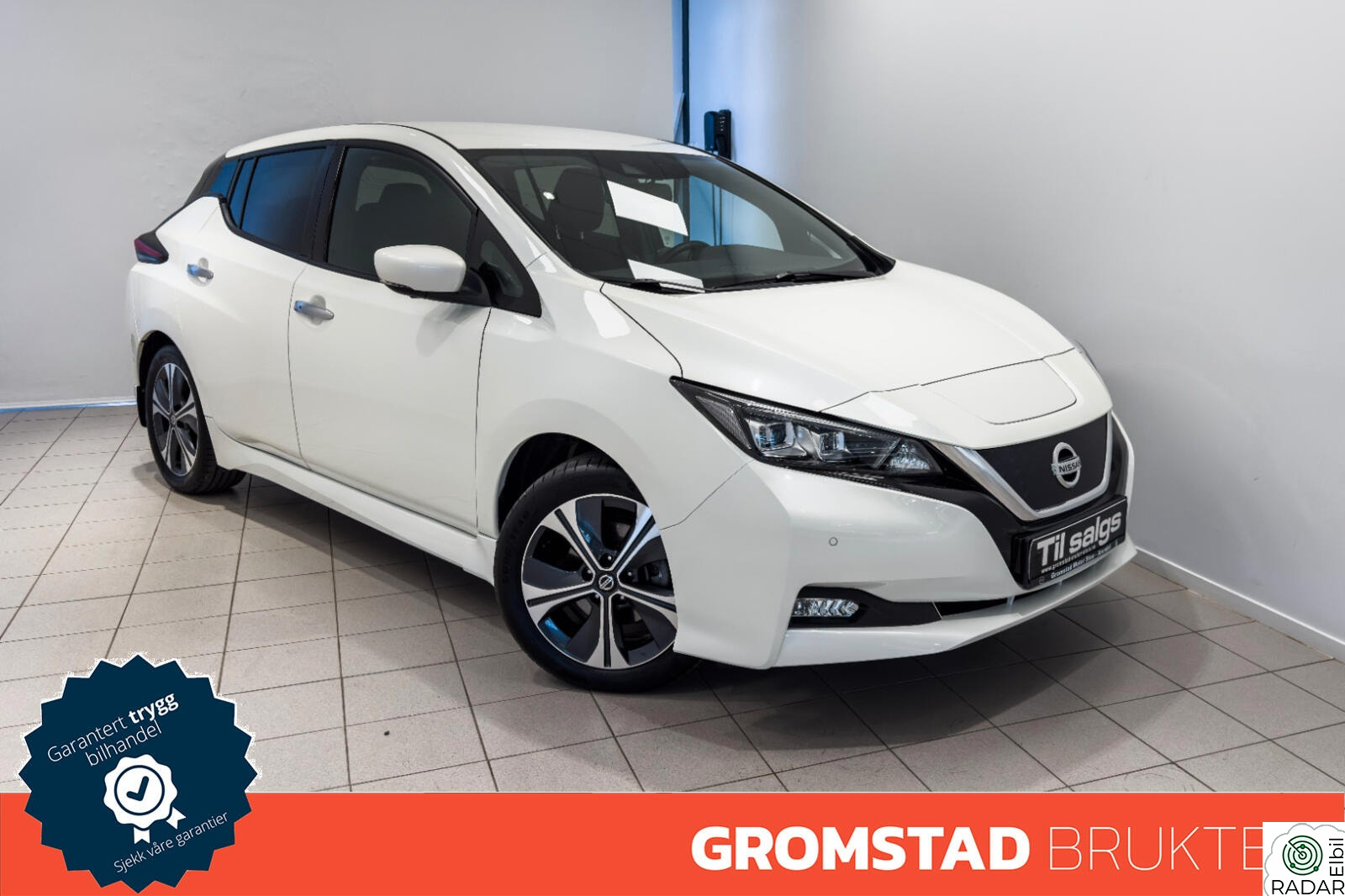 NISSAN Leaf 40kWh 40kWh N-Connecta Norsk/Adaptiv cruise/360.Ryggekam/+