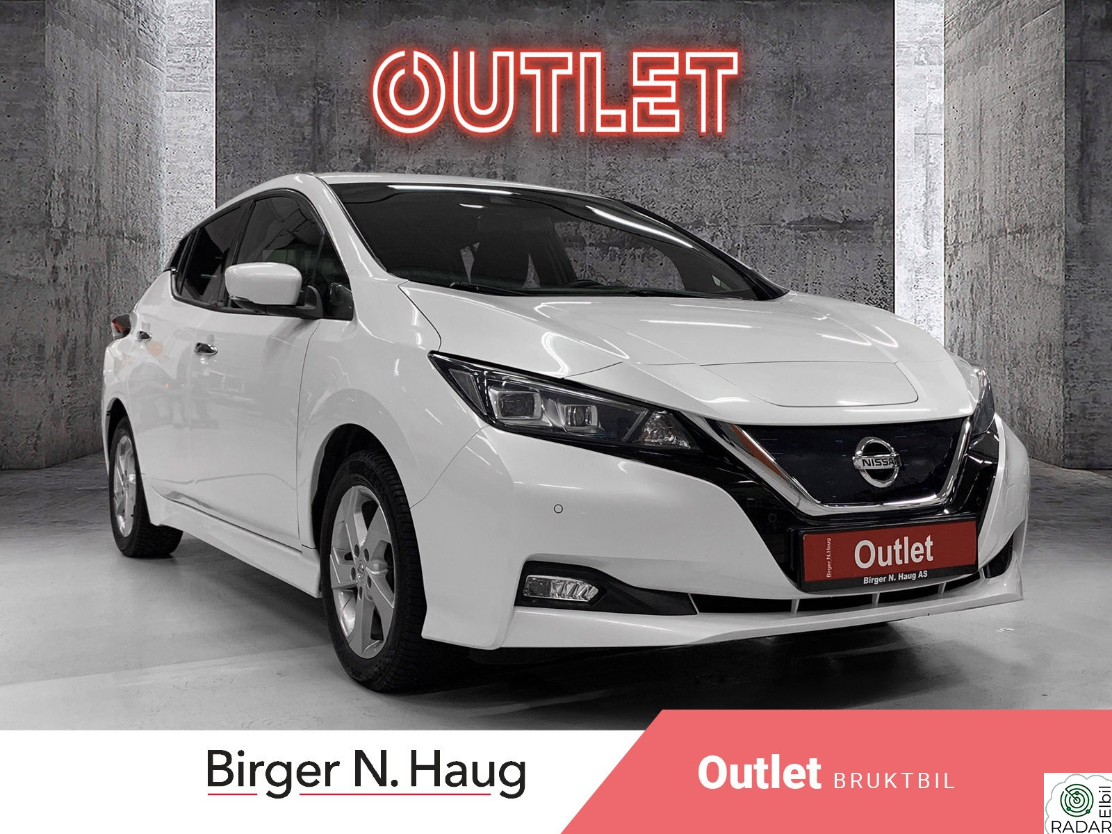 NISSAN Leaf 40kWh 40kWh N-Connecta OUTLET/NORSK/360CAM/VARMEPUMPE