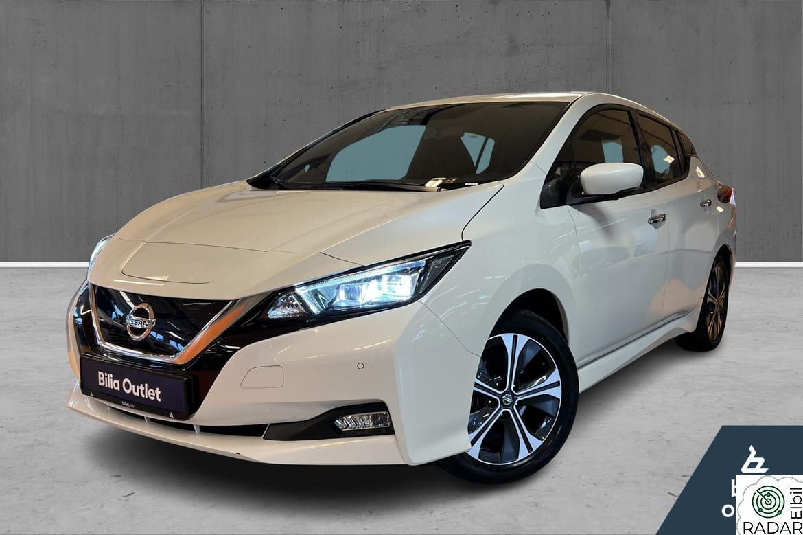 NISSAN Leaf 62kWh N-connecta 62kWh, Norsk 1-eiers, 360 kam, Varmepumpe