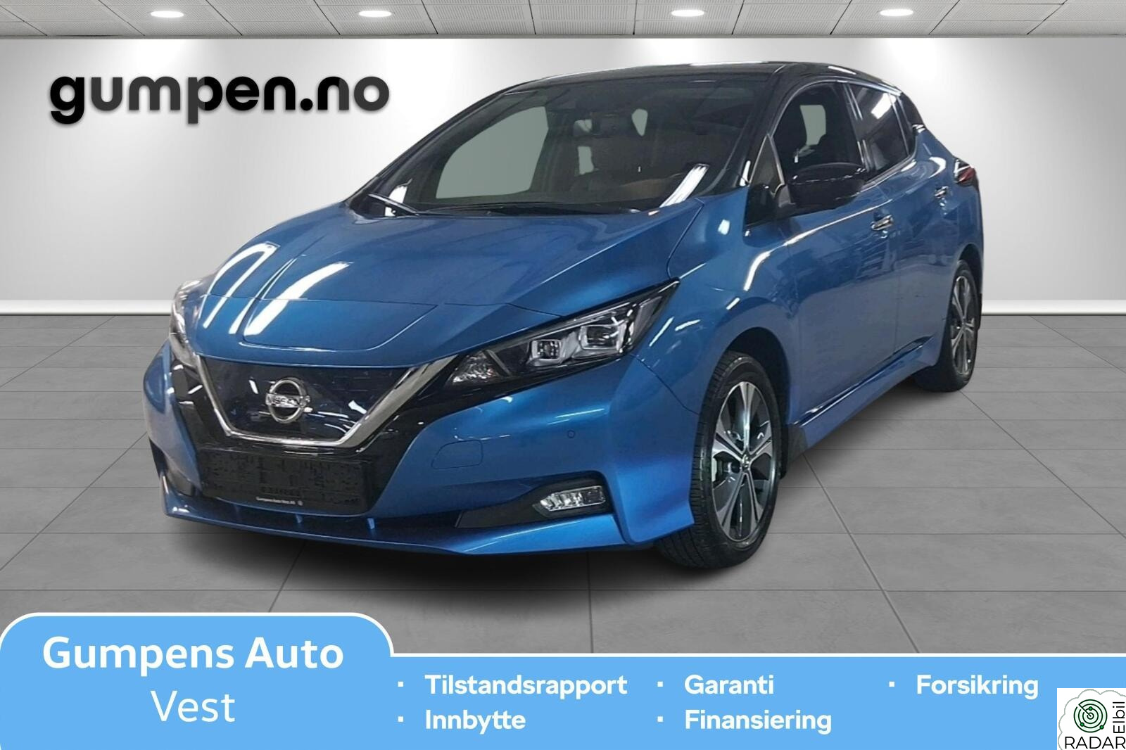 NISSAN Leaf 62kWh 62kWh e+ Accenta / LAV KM / RYGGEKAMERA / 385 KM WLTP