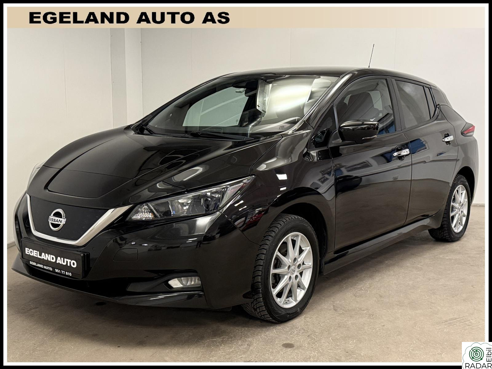 NISSAN Leaf 62kWh 62kWh 385Km Rekkevidde 360* ACC Keyless EU ok 03/2027++