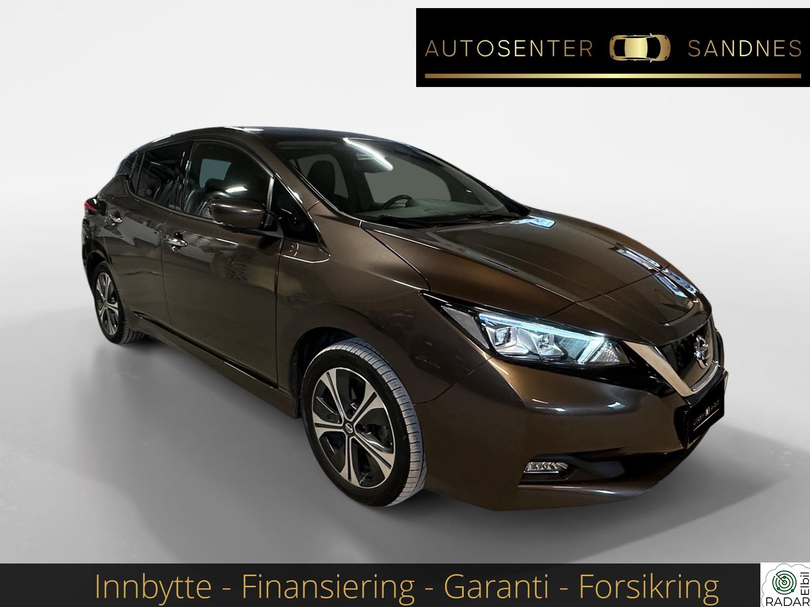 NISSAN Leaf 62kWh 62kWh e+ 1 Eier / Garanti / Navi / DAB+ / 360Kam +++