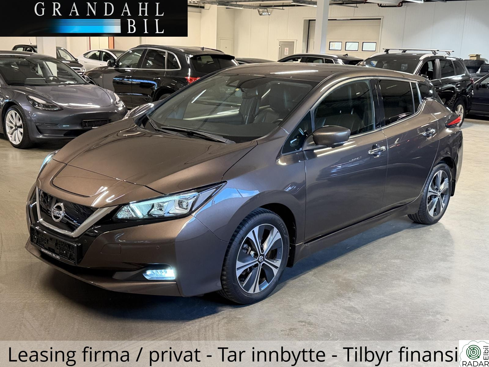 NISSAN Leaf 40kWh 40KWH - TEKNA - BOSE - SKINN - LEASING firma/privat