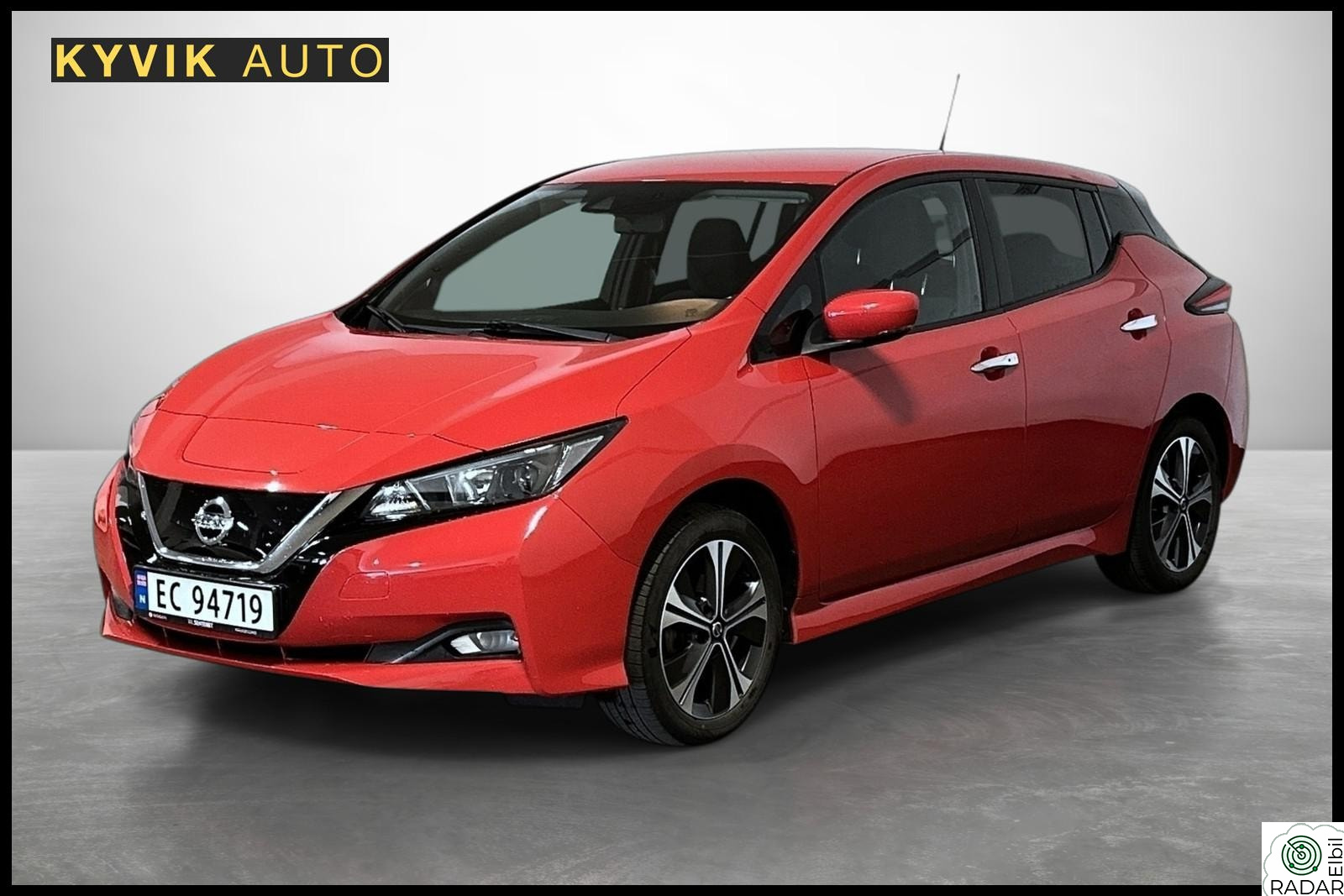 NISSAN LEAF 62kWh 62kWh 218hk | Navi | Varmepumpe | 360-kamera | Bose