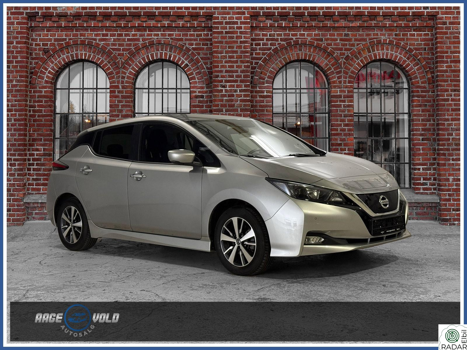 NISSAN Leaf 40kWh 40kw Varmepumpe Norsk Kamera Nybilgaranti