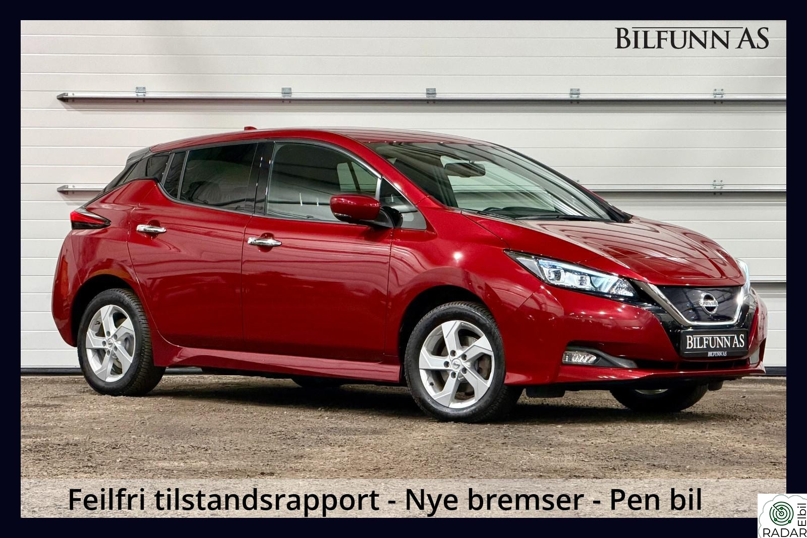 NISSAN LEAF 62kWh 62 kwh, N-Connecta, Norsk, 1 eier, Varmepumpe
