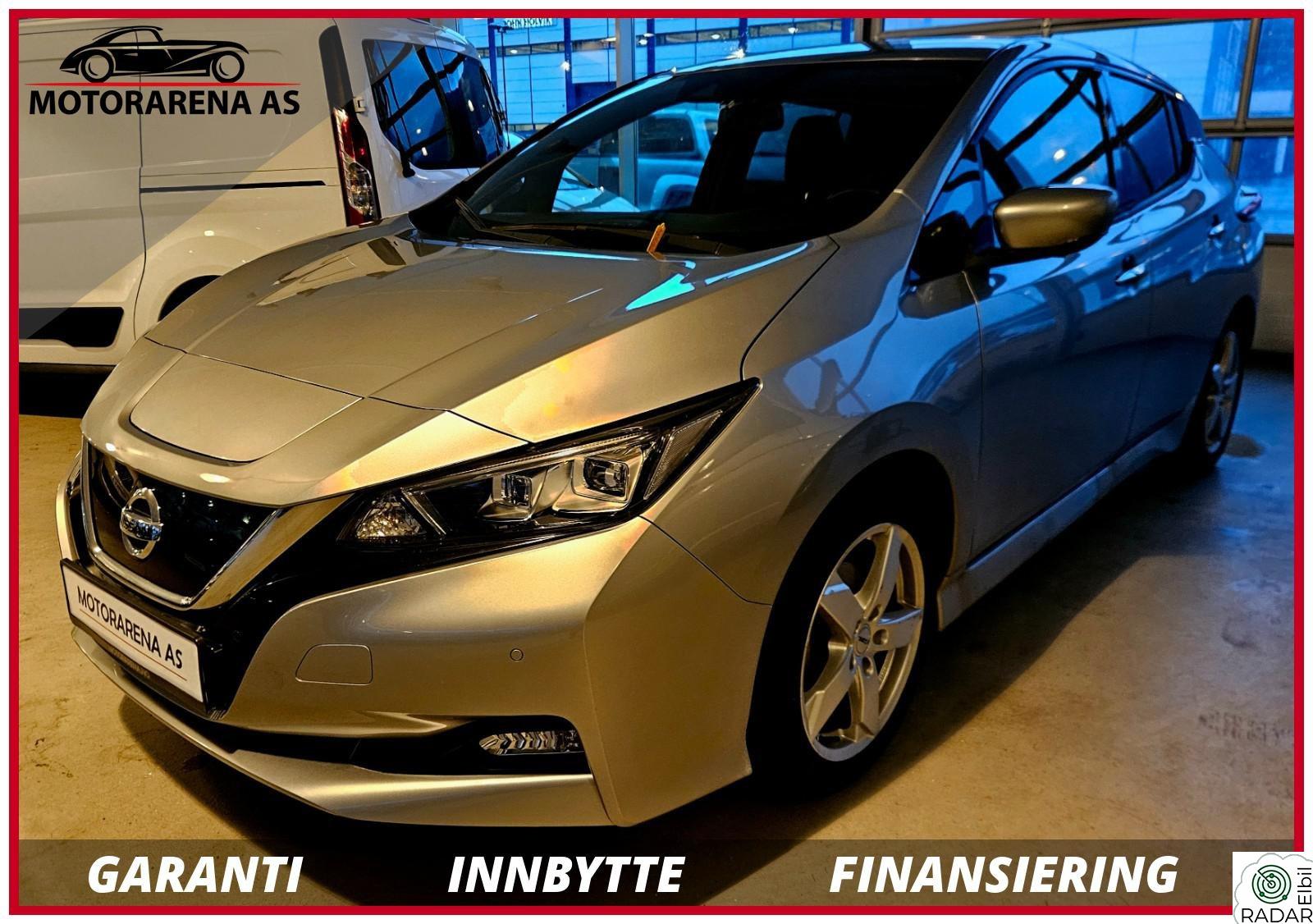 NISSAN Leaf 40kWh 40KW/360 KAMERA/SKINN/UNIK LAV KM 15000/NORSK BIL