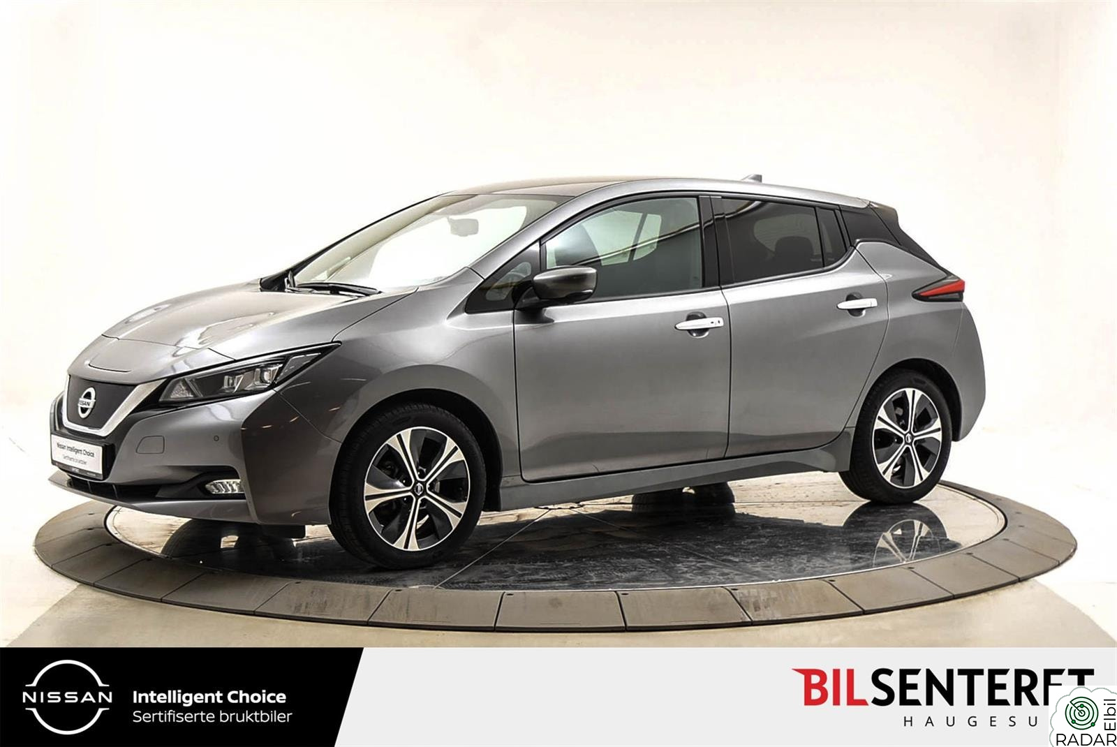 NISSAN Leaf 40kWh N-Connecta 40KWH Delskinn, Navigasjon, 360 kamera