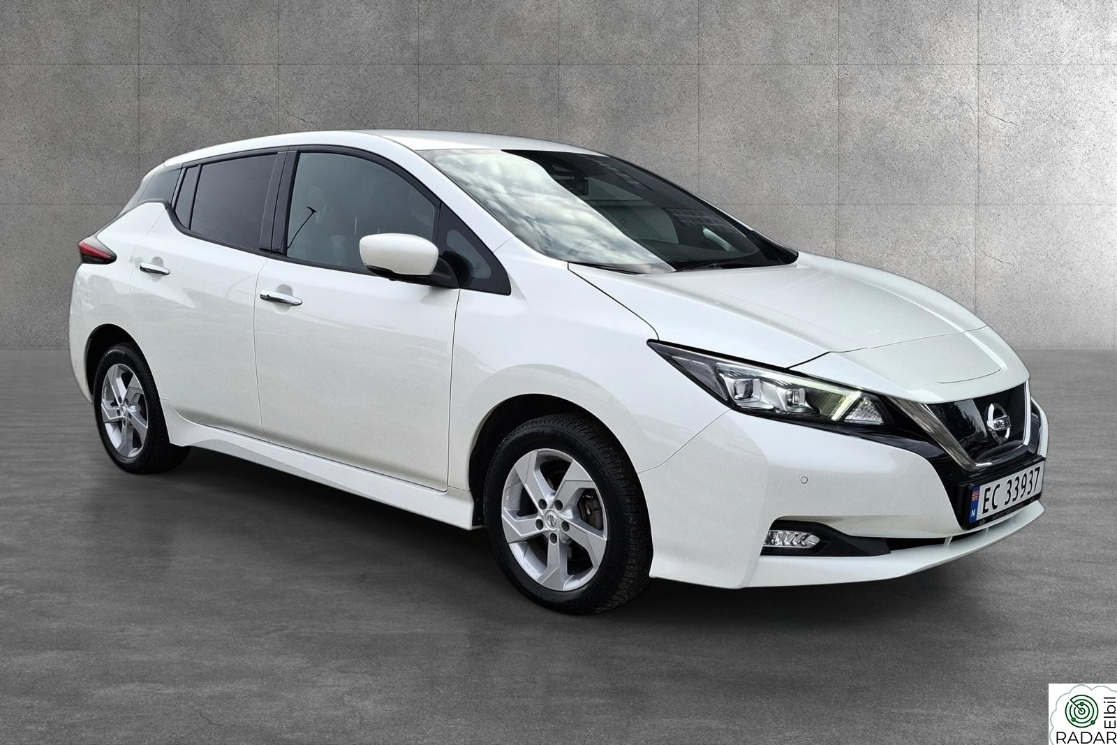 NISSAN Leaf 62kWh e+ 62kWh TEKNA SKINN BOSE ACC V-PUMPE LED KAMERA NORSK