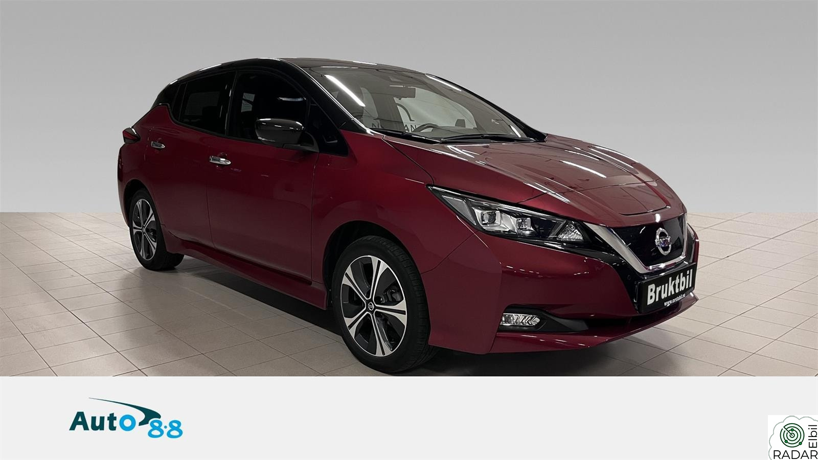 NISSAN LEAF 62kWh 62 kWh TEKNA 1eier/ 385KM WLTP/Lav km !