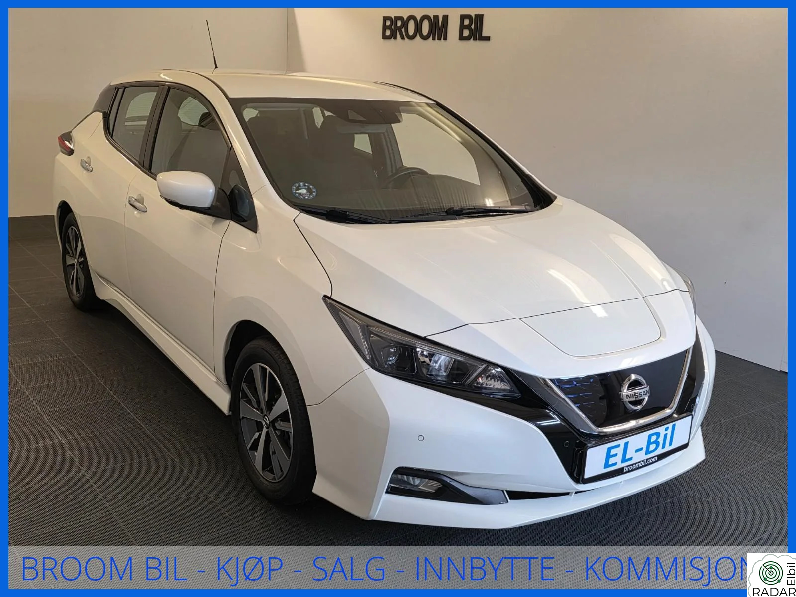 NISSAN LEAF 40kWh ACENTA 40kWh 150HK 270KM WLTP /ACC/360KAM/NAVI/NORSK/++