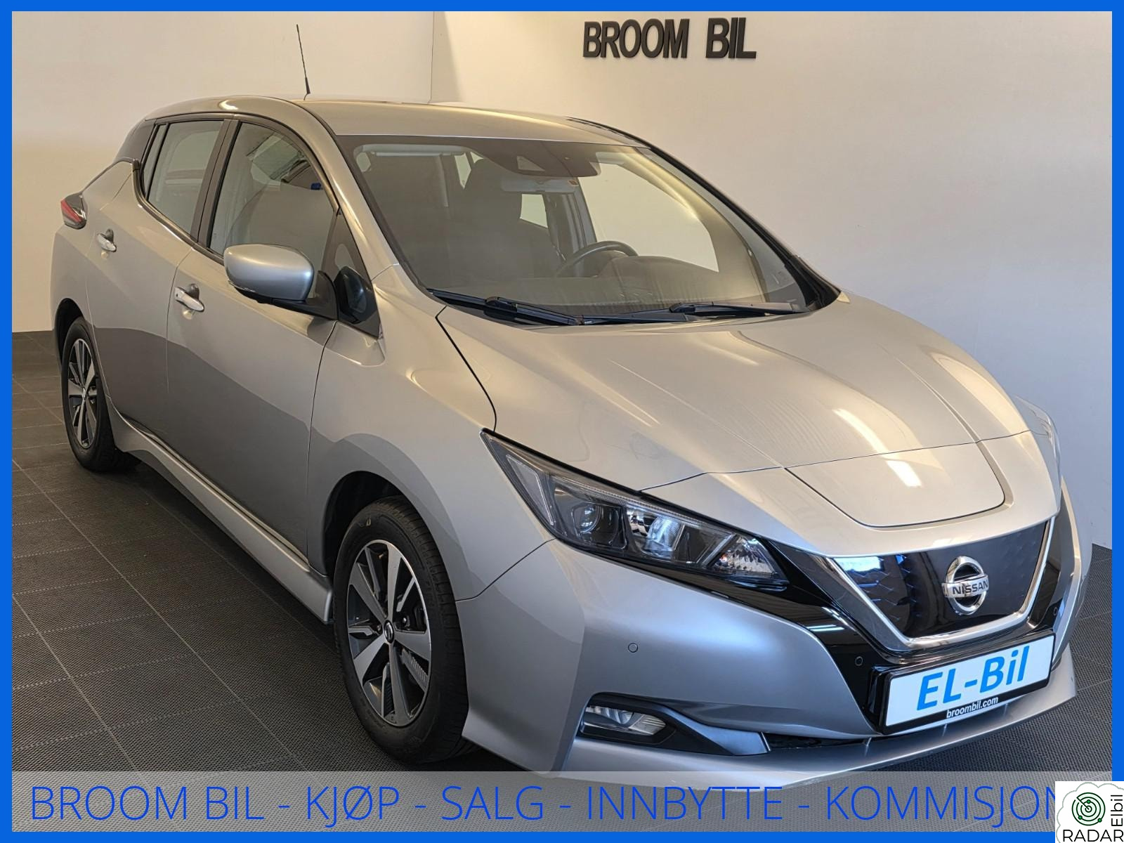 NISSAN LEAF 40kWh ACENTA 40kWh 150HK 270KM WLTP /ACC/360KAM/NAVI/NORSK/++