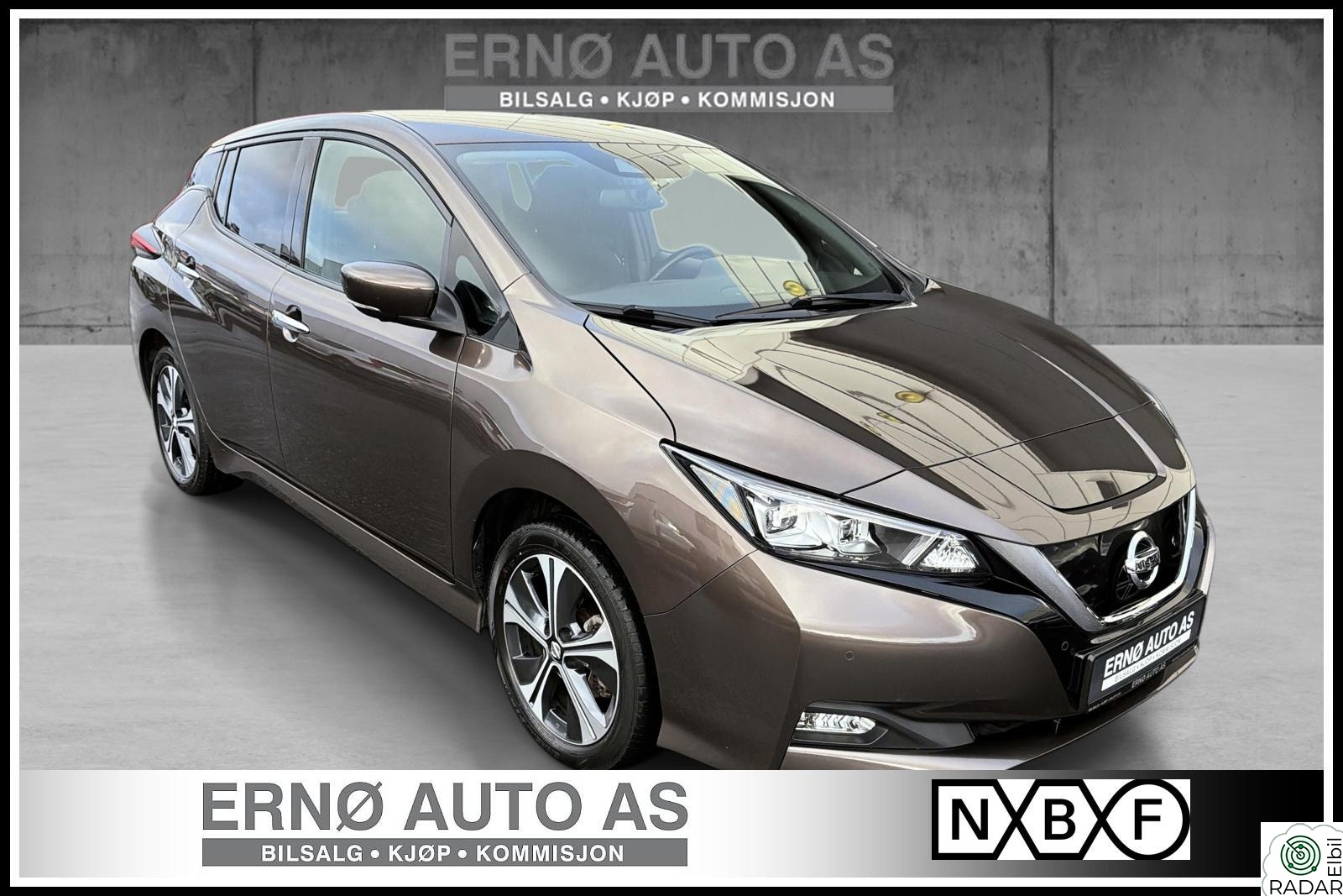 NISSAN LEAF 62kWh 62kWh N-CONNECTA // SE KM // R VARME // NAVI // 360 KAM