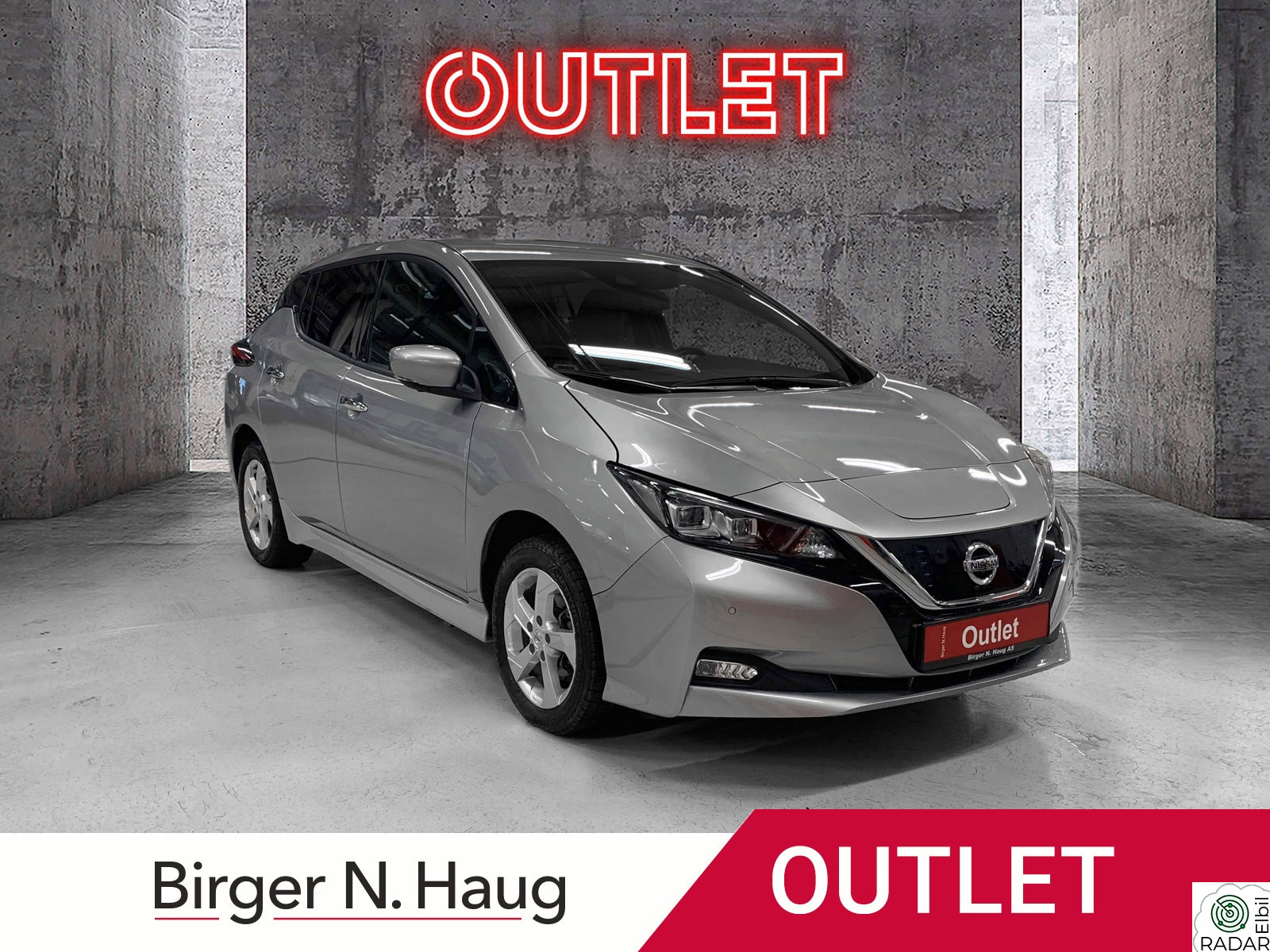 NISSAN LEAF 62kWh 62kWh e+ N-Connecta OUTLET|SE KM!|360-KAMERA|NORSK BIL!