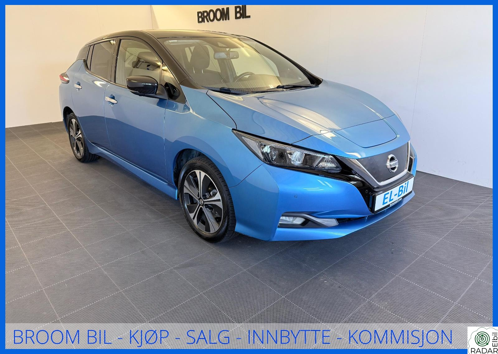 NISSAN Leaf 62kWh 62kWh 218HK N-CONNECTA 385KM/ACC/360KAM/NAVI/LED/NORSK/
