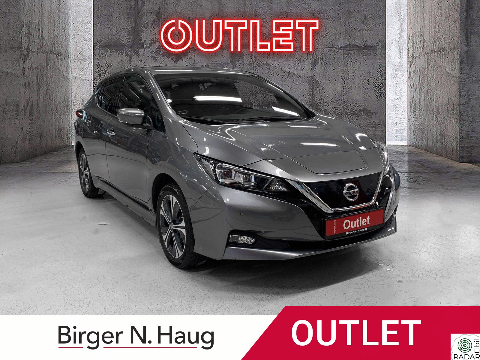 NISSAN LEAF 62kWh 62kWh e+ N-Connecta OUTLET/VARMEPUMPE/DELSKINN/360CAM++