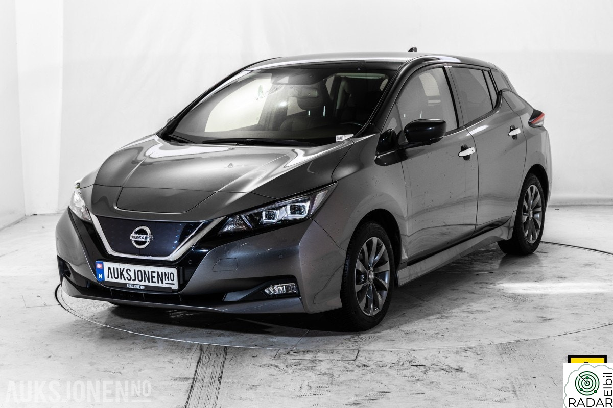 NISSAN LEAF 40kWh 40KWH NORSK ADAPTIV CRUISE 360-KAMERA RATTVARME DELSKIN