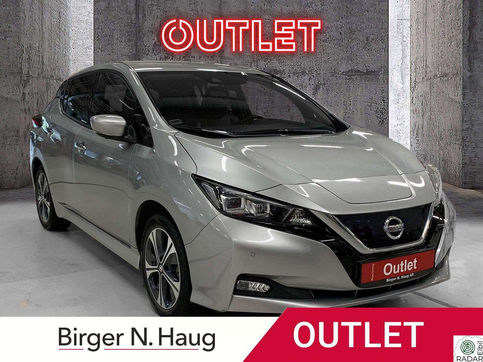 NISSAN LEAF 62kWh 62kWh e+ N-Connecta OUTLET/LONG-RANGE/VARMEPUMPE/LEDLYS
