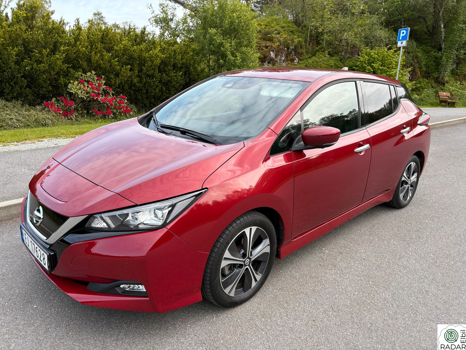 NISSAN Leaf 40kWh 40kWh Tekna 2022 reg. des 21. Kun 30.000 km 27 mil
