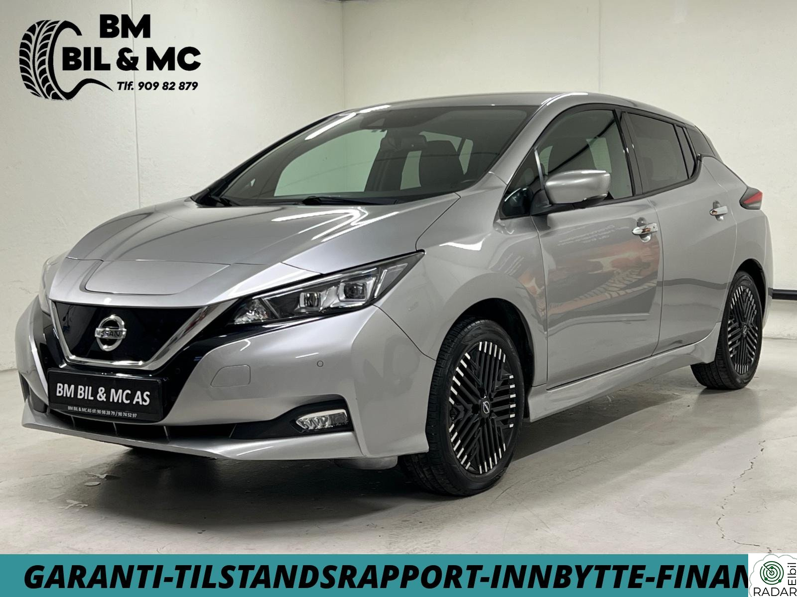 NISSAN LEAF 40kWh 40kWh-270Km WLTP/360kam/navi/Varme ratt/Mye utstyr