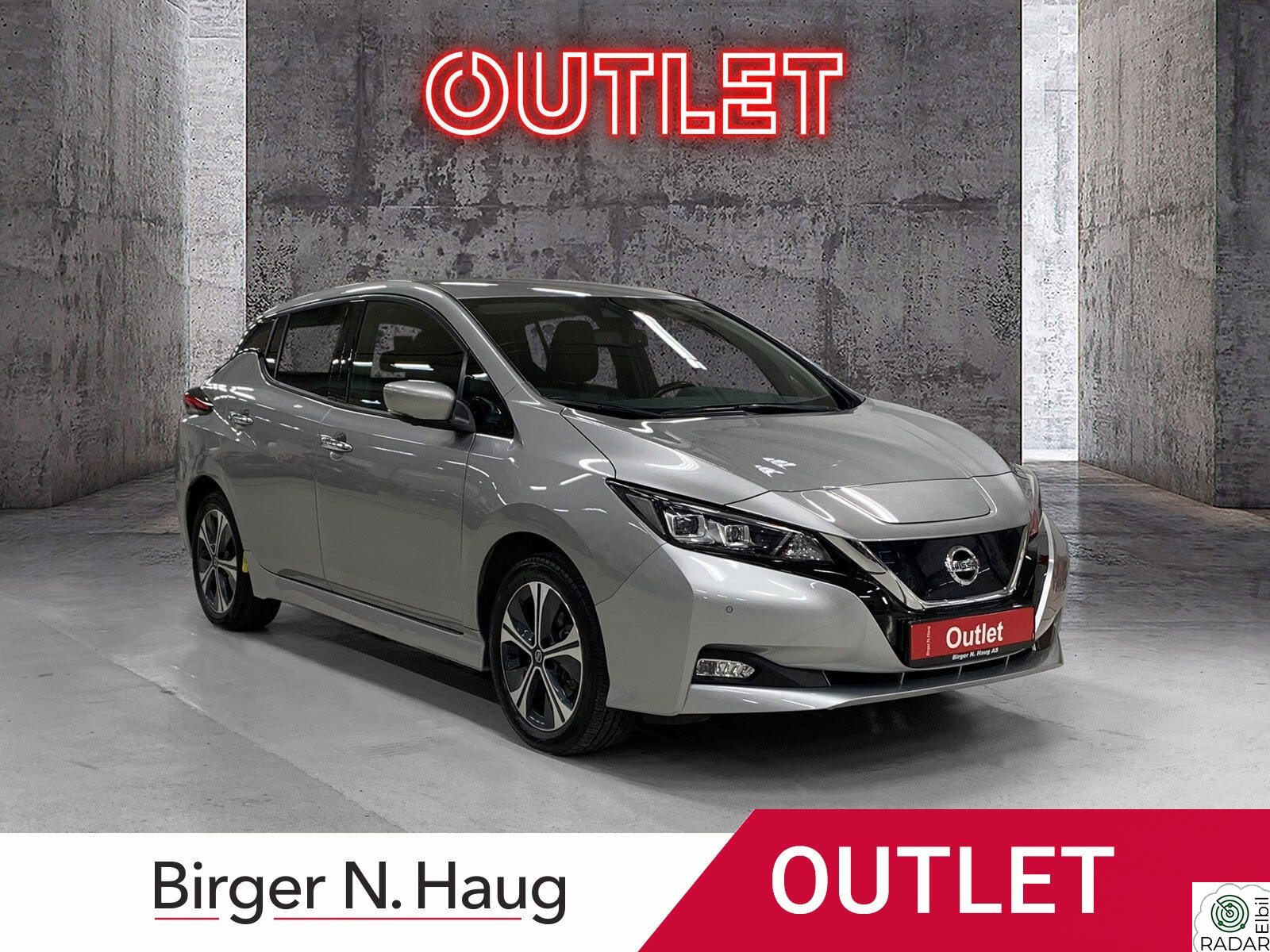 NISSAN LEAF 62kWh 62kWh e+ N-Connecta OUTLET | NORSK | 385KM WLTP |