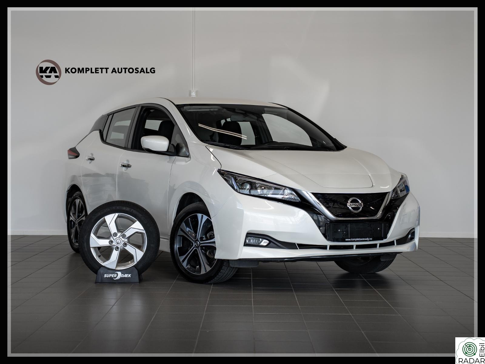 NISSAN LEAF 62kWh Stor batteripakke 62kWh - Ryggekamera - Lav km
