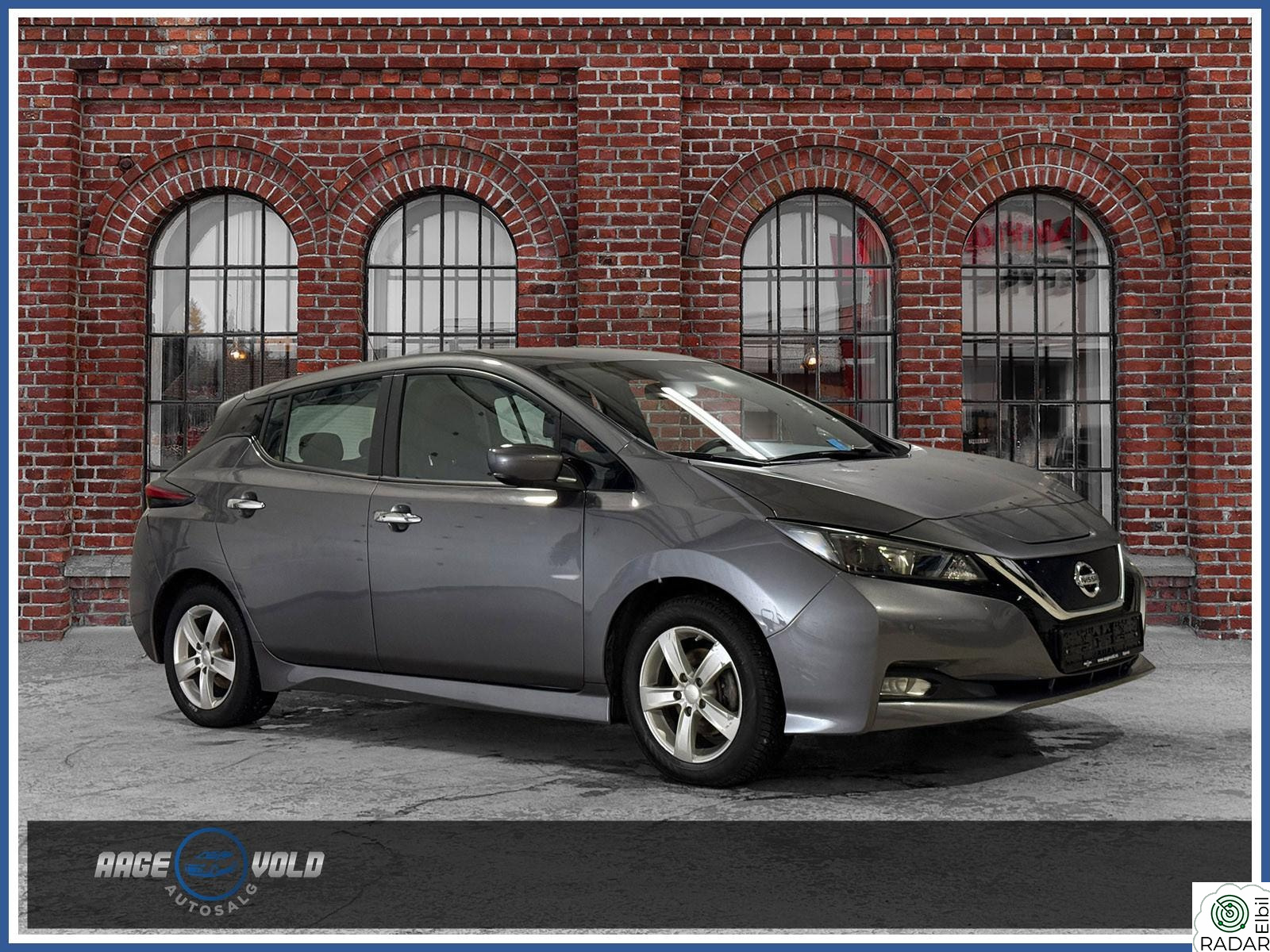 NISSAN LEAF 40kWh 40kw Varmepumpe Norsk Kamera Nybilgaranti