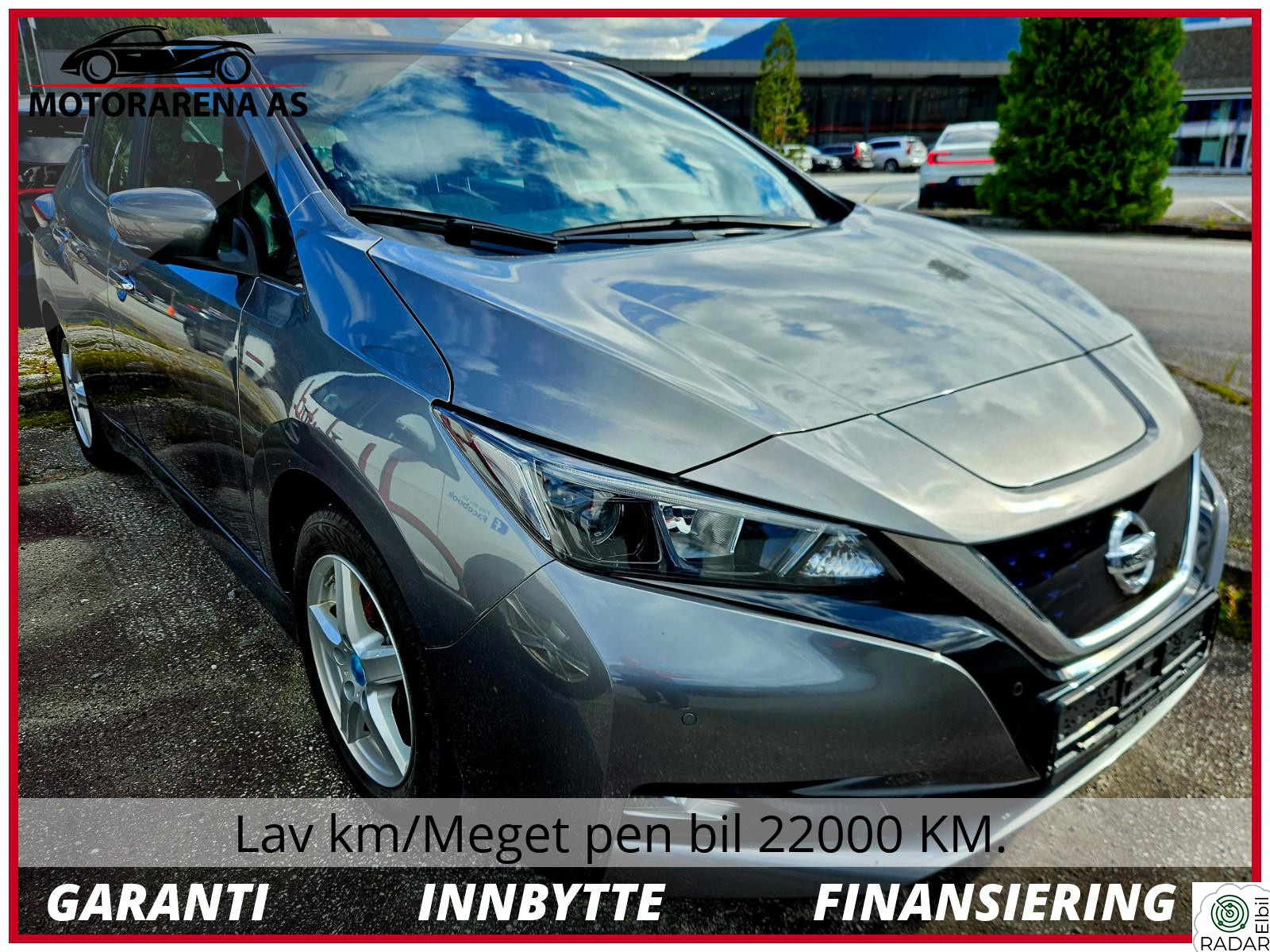 NISSAN LEAF 40kWh 40kW/NY EU I PRISEN/R-KAMERA/DAB+/GARANTI/NORSK BIL