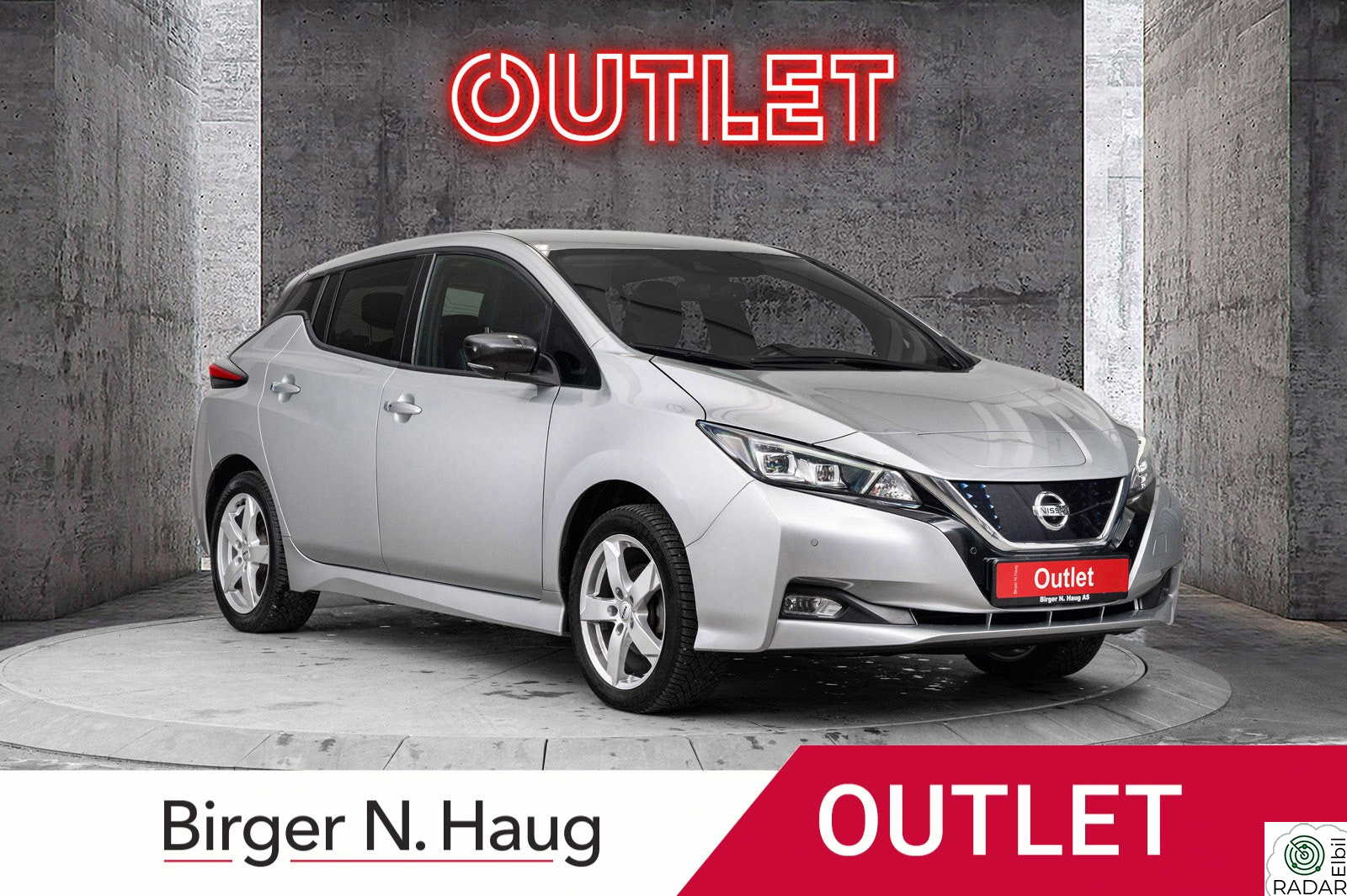 NISSAN LEAF 62kWh 62kWh e+ N-Connecta OUTLET | UTE ETTER 62KW? SJEKK DEN!