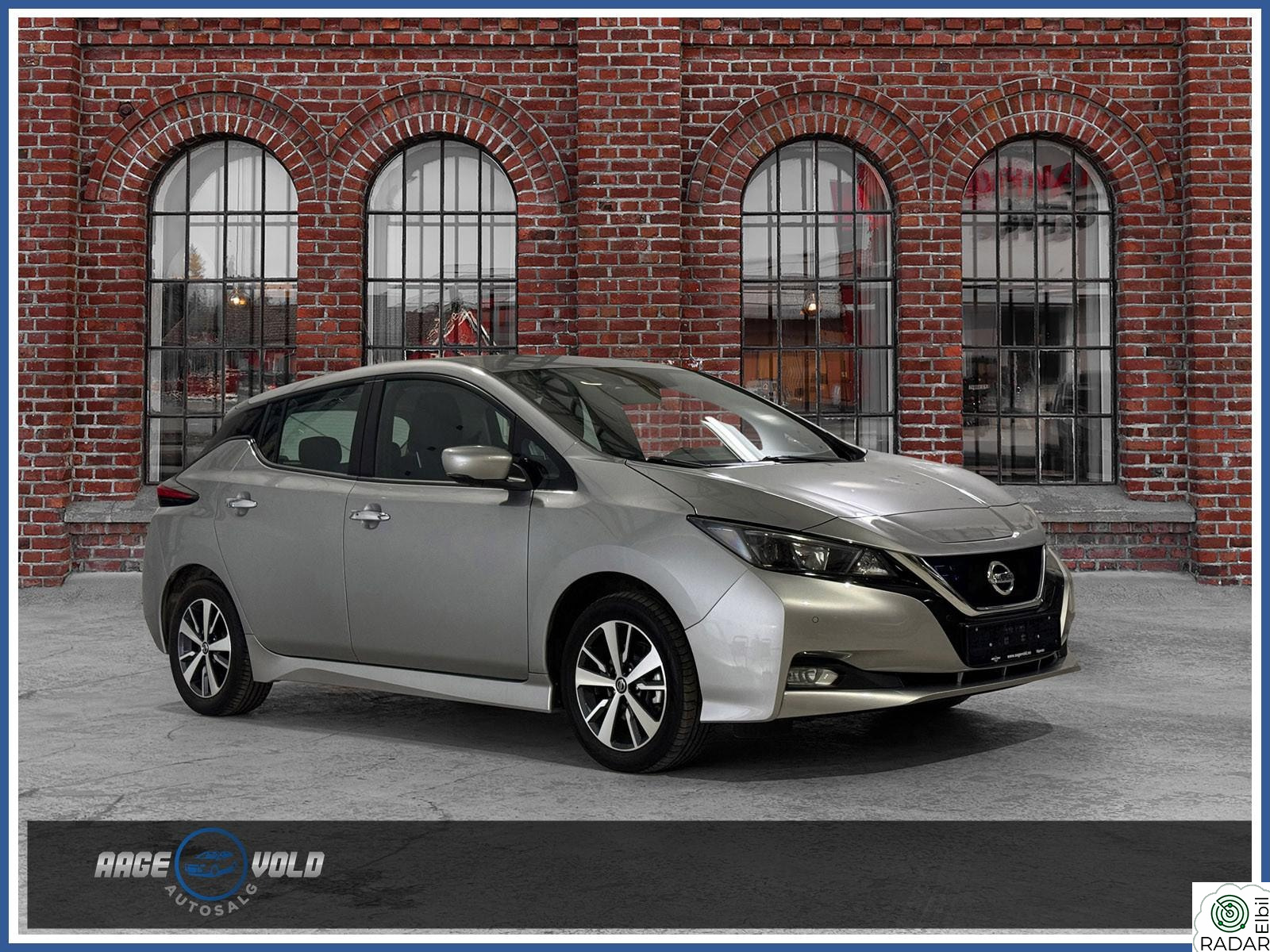 NISSAN LEAF 40kWh 40kw Varmepumpe Norsk Kamera Nybilgaranti