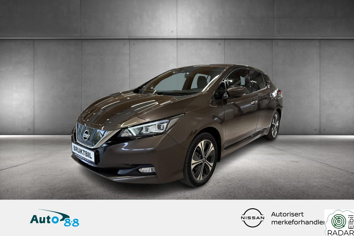 NISSAN LEAF 62kWh 62KWT Tekna/Bose/Skinn/Norsk Bil