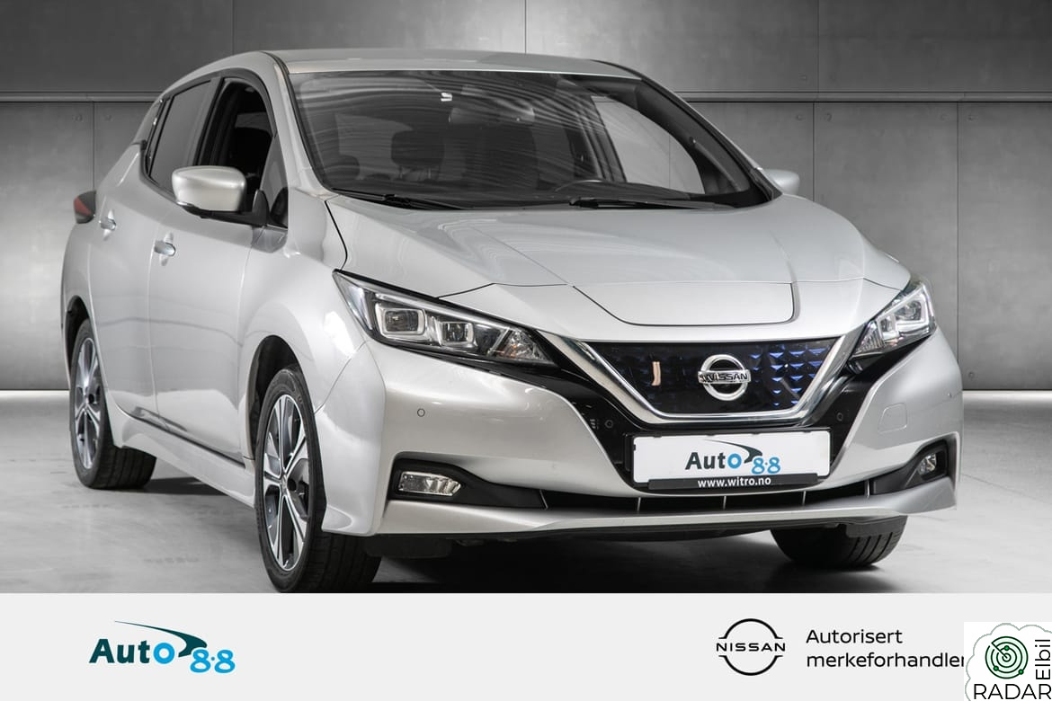 NISSAN LEAF 62kWh 62kWh / Varmepumpe / App / ++!