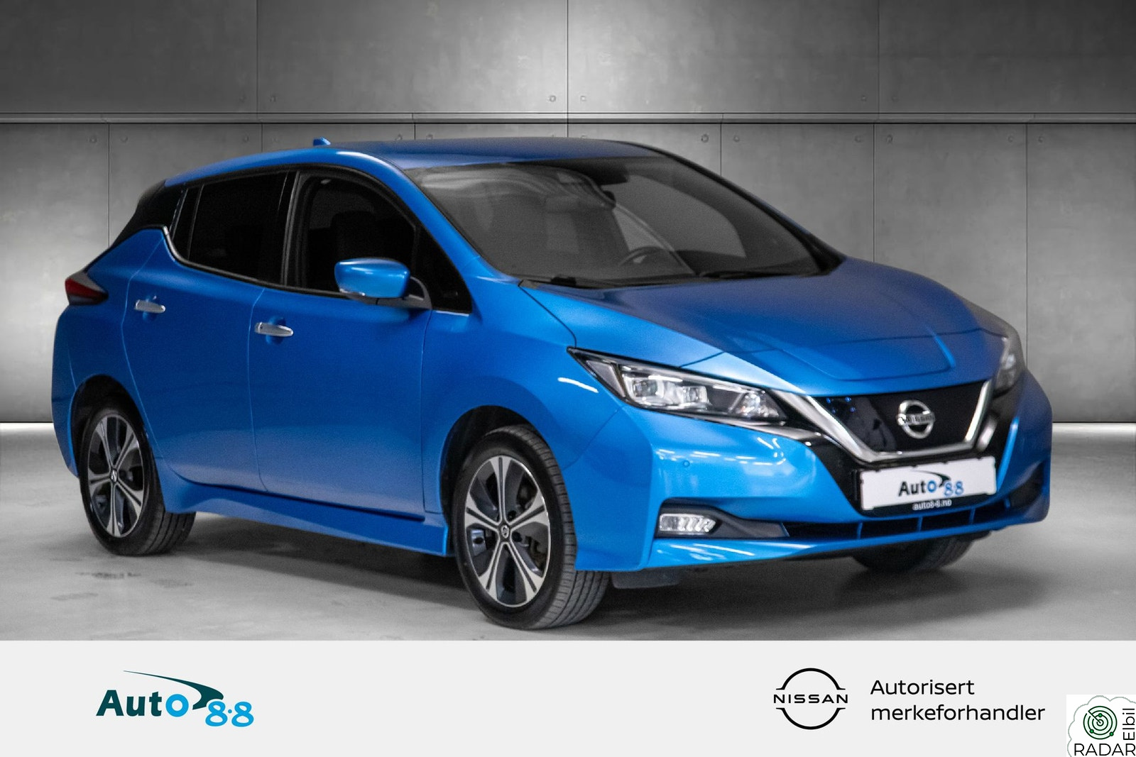 NISSAN LEAF 62kWh 62 kWh / N-CONNECTA / 360 / ACC / BLIS / VARMEPUMPE /